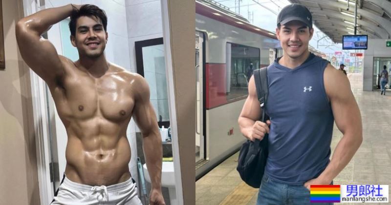 日式澡堂大方露! 筋肉理工男:Nawin Wannvong-51虹马